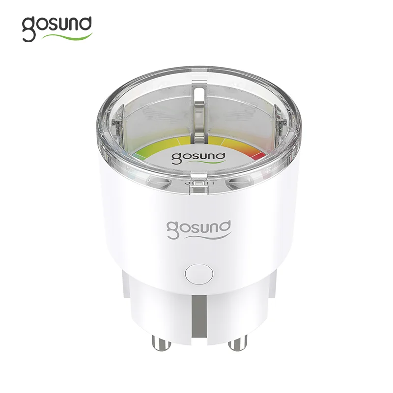 Gosund 2021 New product  2.4G Wifi tuya timing eufy marble socket smart home plug eu extension stylish 15A android version