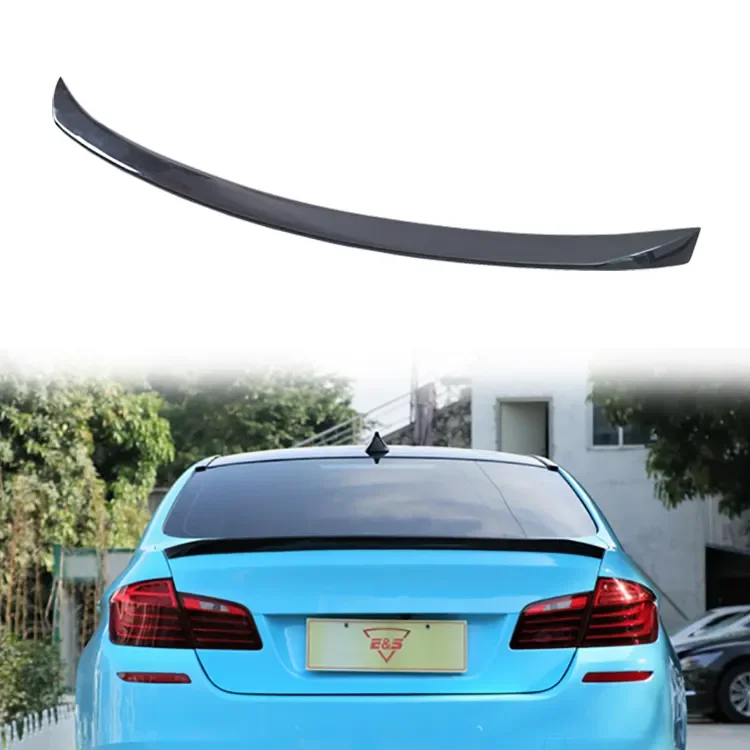 High Quality Car Spare Parts Rear Trunk Wing Carbon Fiber 3D Style Rear Spoiler For BMW 5 Series F10 F18