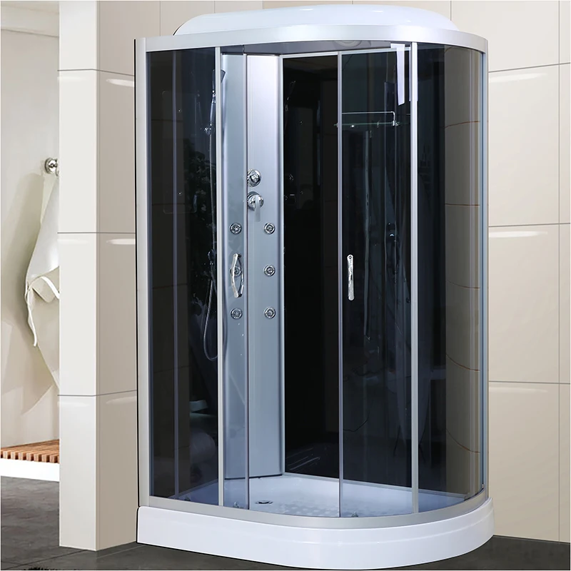 equipped polish shower cabin wall to wall glass hydro massage luxury shower cabin bathroom complete shower cabin
