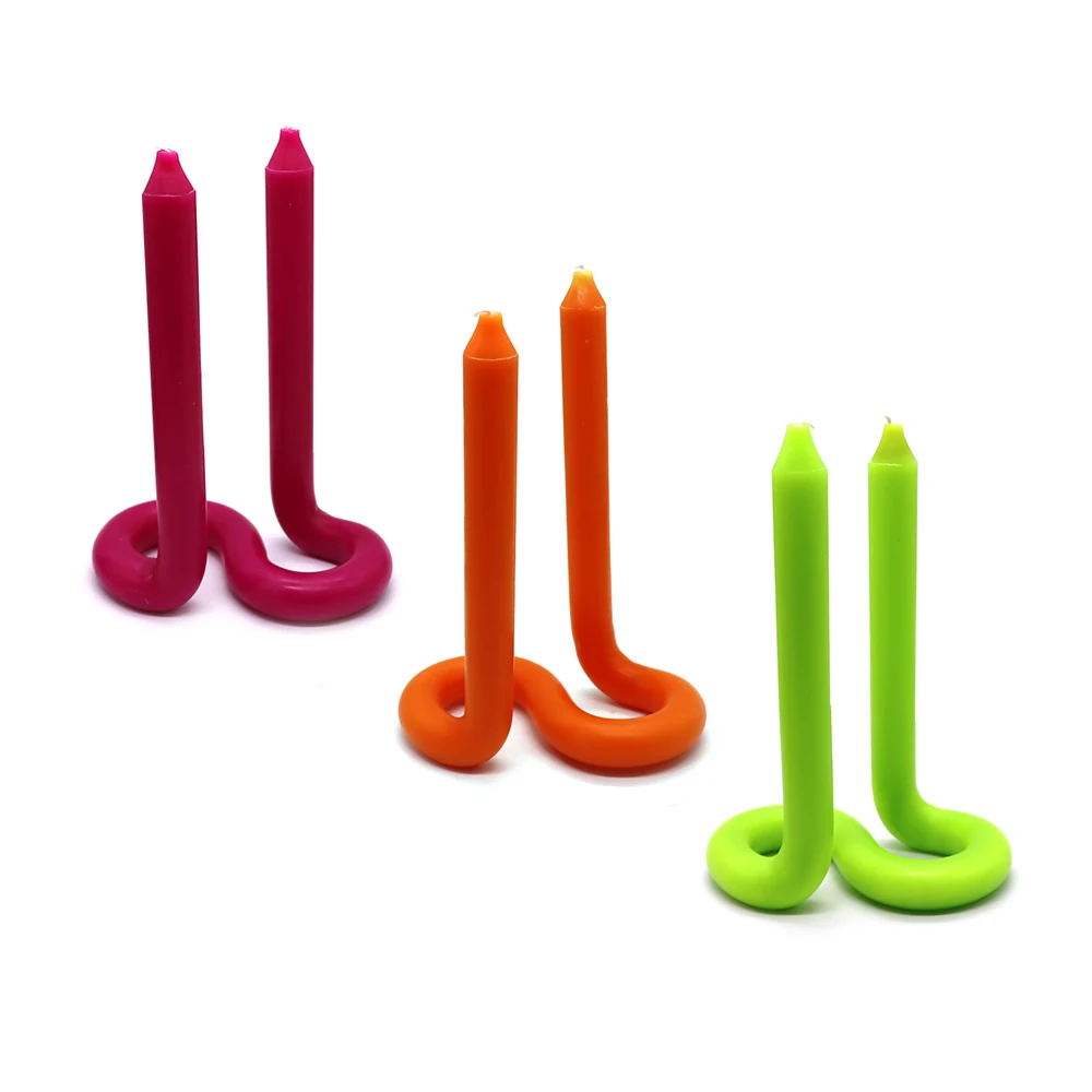 White Paraffin Wax Spell Candles 4 Color,6 Color 100% Cotton Wick Clear Sky OEM Provided Pillar Long Time Manufactory