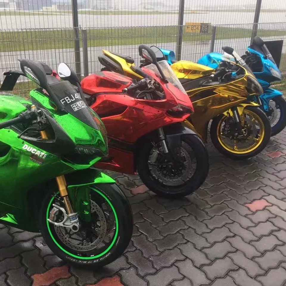 Colored Chrome Paint