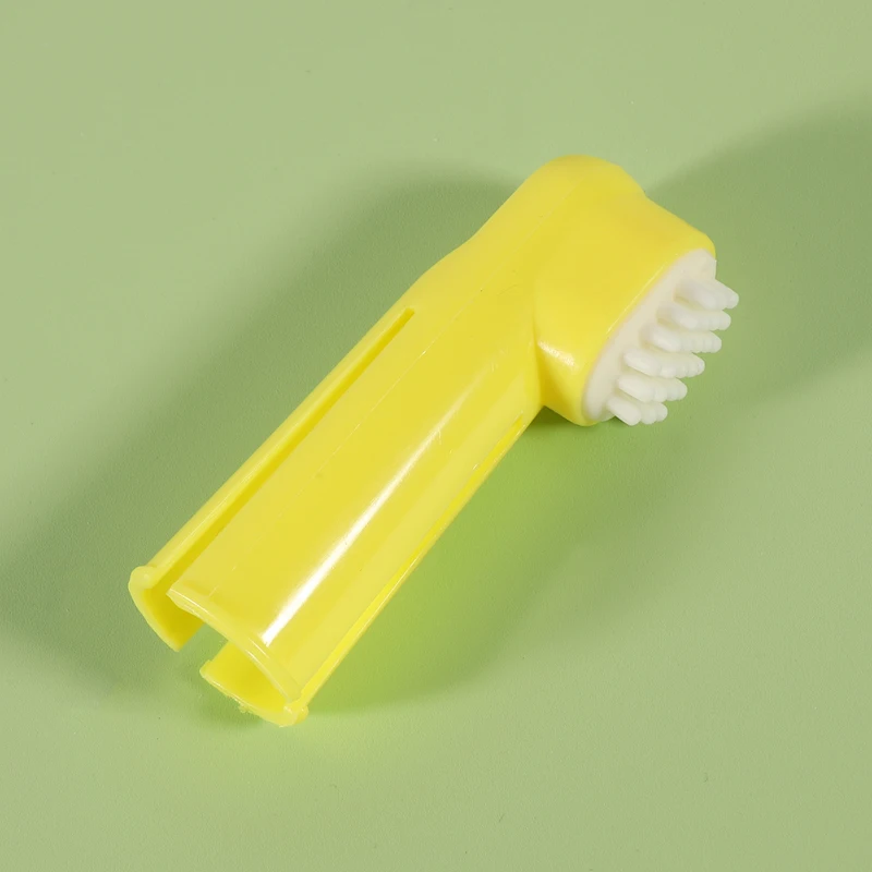 Portable Soft Silicone Dog Finger Toothbrush Set Easily Clean Teeth Dirt Pet Grooming Toothbrush With Toothpaste