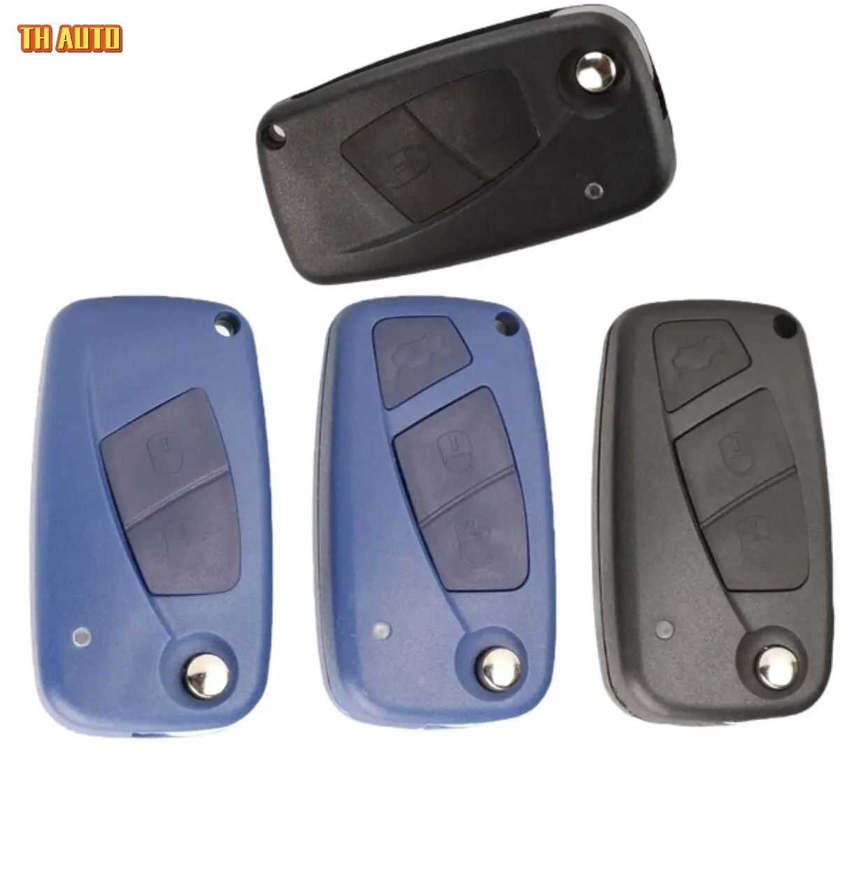 
Flip Folding Remote Car Key Case Shell Cover Fob For FIAT Iveco Punto Ducato Stilo Panda Idea Doblo Bravo 2/3 Buttons 