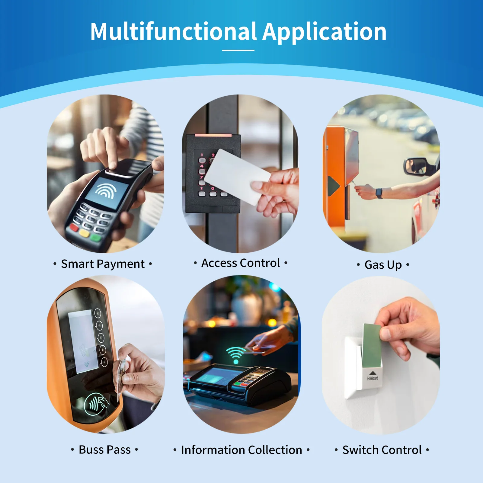 Hot Sell Customized Printing Colored Edge NFC Business Card Smart Chip Metal Nfc Rfid Cards