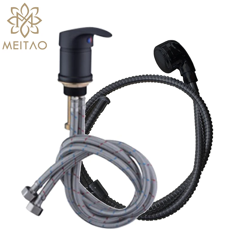 Hair salon professional faucet and shower head beauty equipment, shampoo basin equipment barber shop special