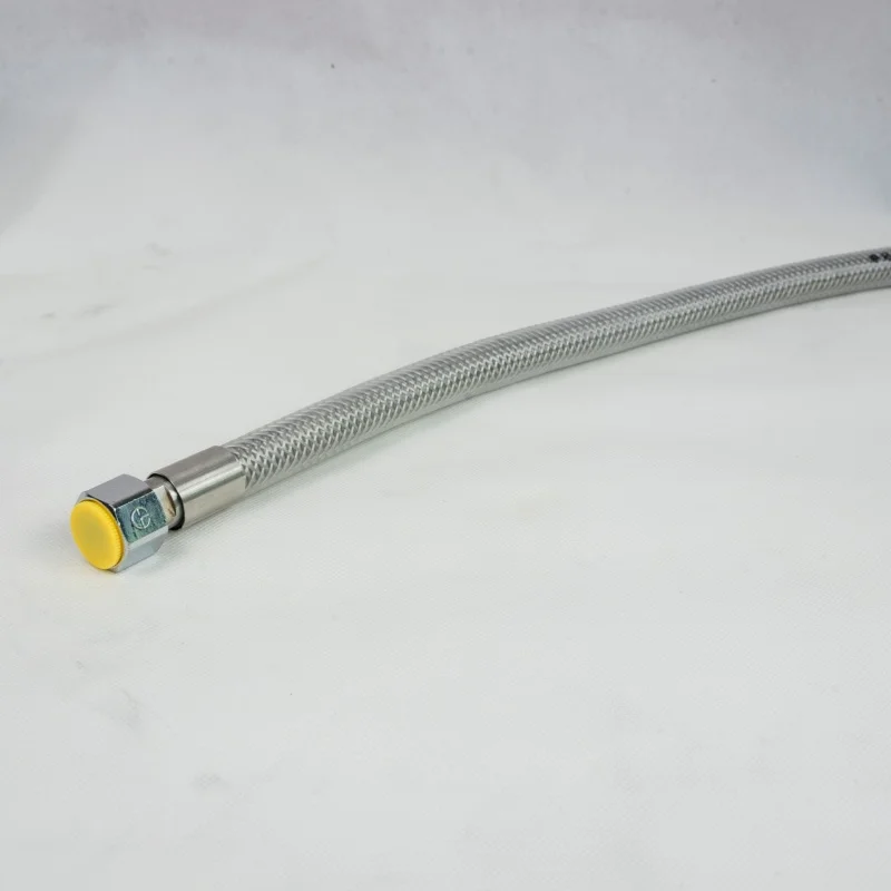 Silver Braided Hose Braided Accessories Stainless Steel Metal flexible stainless steel pipe