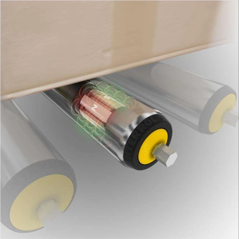 Interroll Miniature Drum Motor EC5000-Round Belt Drive conveyor roller