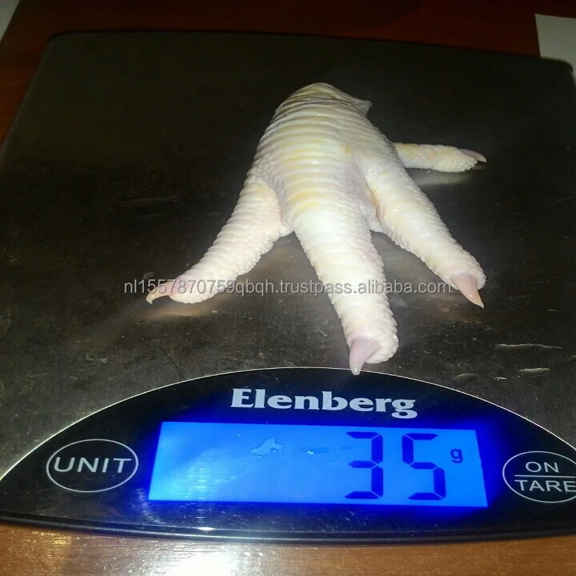 Frozen Chicken Paws and Feet Frozen Grade A Chicken Paws Brazil Origin Halal Fresh Processed Chicken Paws