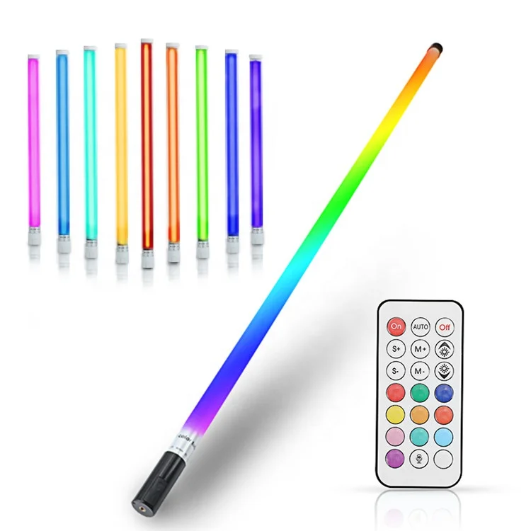 Цветная светодиодная трубка Rgb для фотосъемки портативная перезаряжаемая Usb-трубка живого видео
