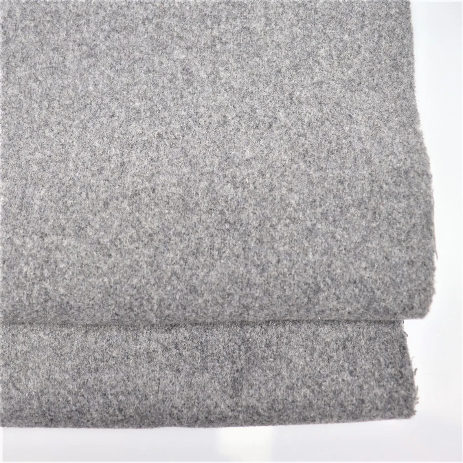 Factory wholesale sales heavy weight soft hand feeling yarn dyed wool fabric for coat