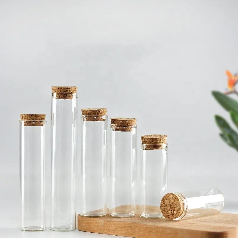12ml 15ml 20ml 25ml 30ml 40ml 50ml 55ml 60ml 80ml 100ml 110ml glass vial with cork wishing bottle