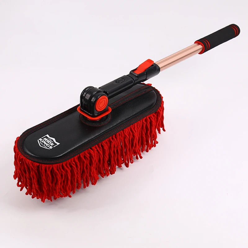 Microfiber Car Duster Cleaning Car for Exterior Car Duster Interior Cleaner with Long Retractable