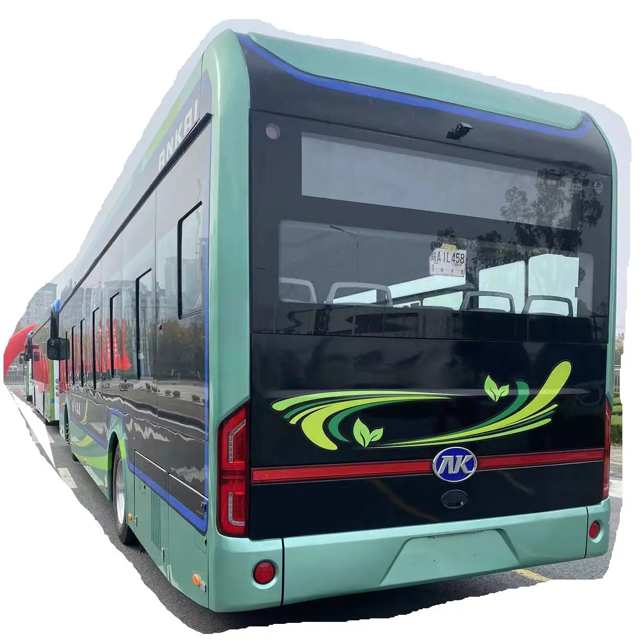 electric coach 12M new energy ankai bus made in China