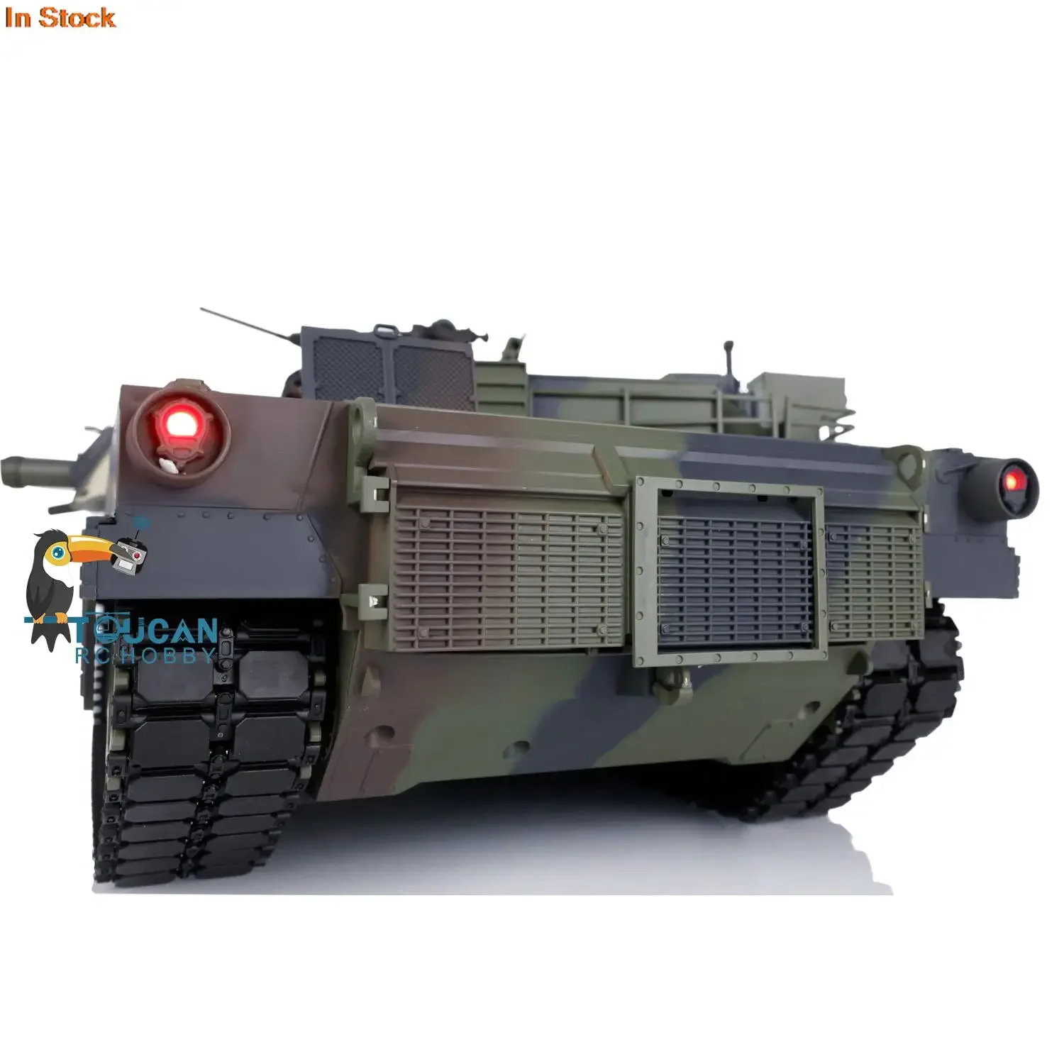 Heng Long 1/16 2 4 ГГц 7 0 пластик Ver M1A2 Abrams Радиоуправляемый бак 3918 модель TH17806-SMT4