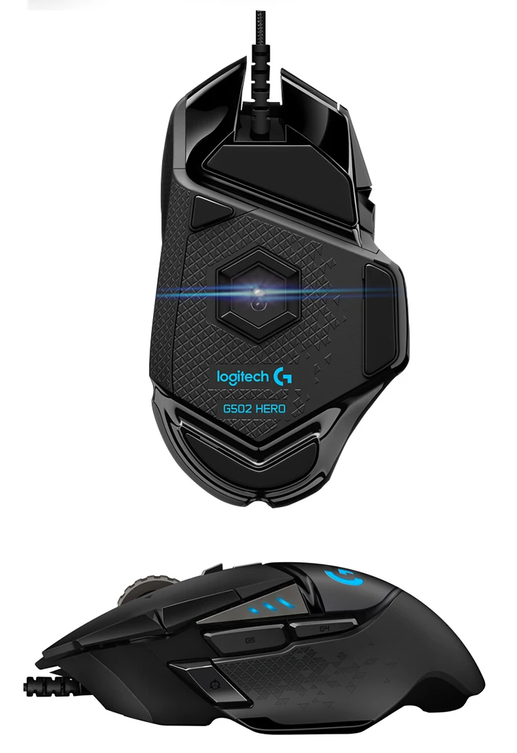 New arrival 100% original Logitech 16000DPI G502 RGB lighting Wired Gaming Mouse Engine high performance sale