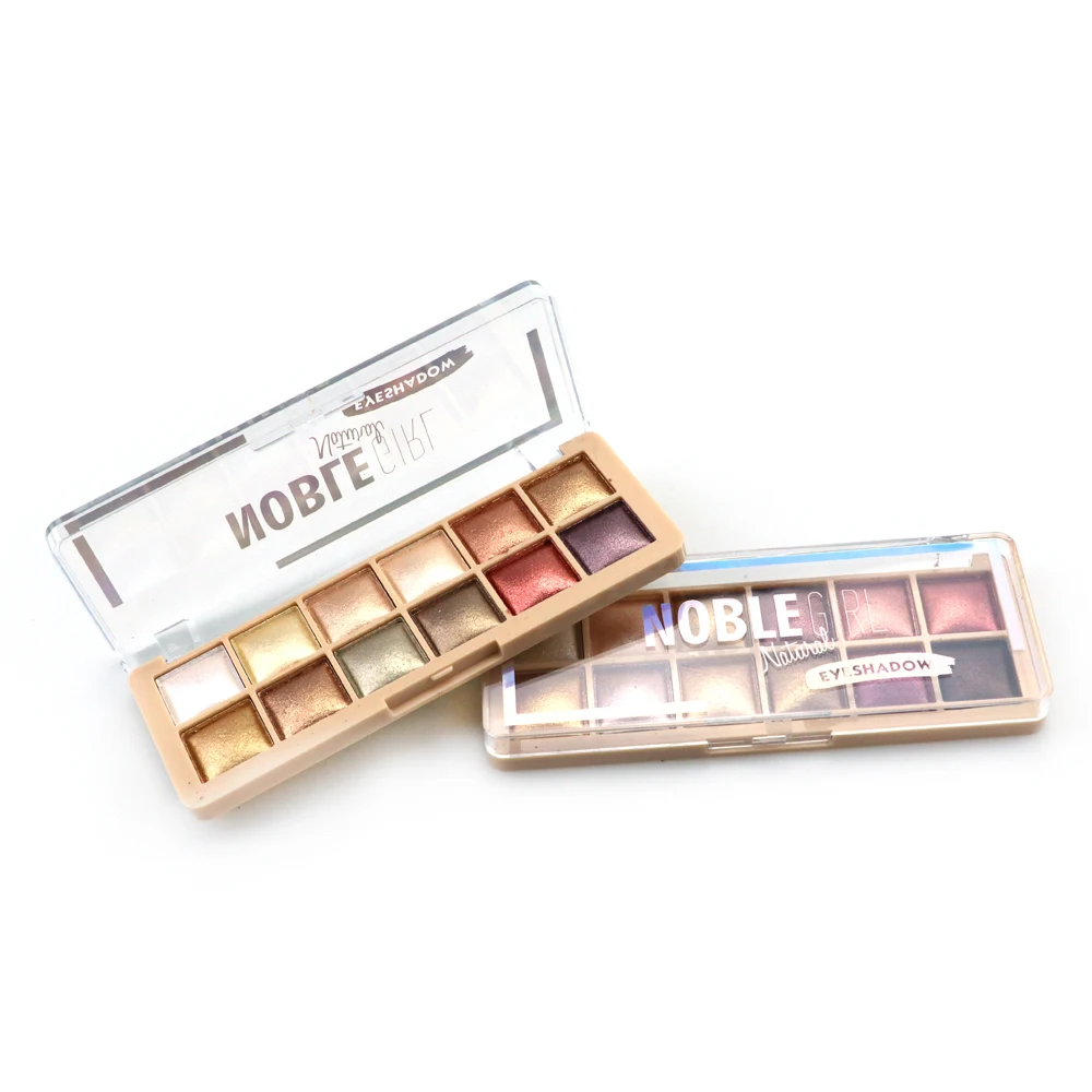 Create Custom Shimmer Eye Shadow Fully Vegan High Pigment Cosmetic 12 Colors Clear Transparent Pearl Eyeshadow