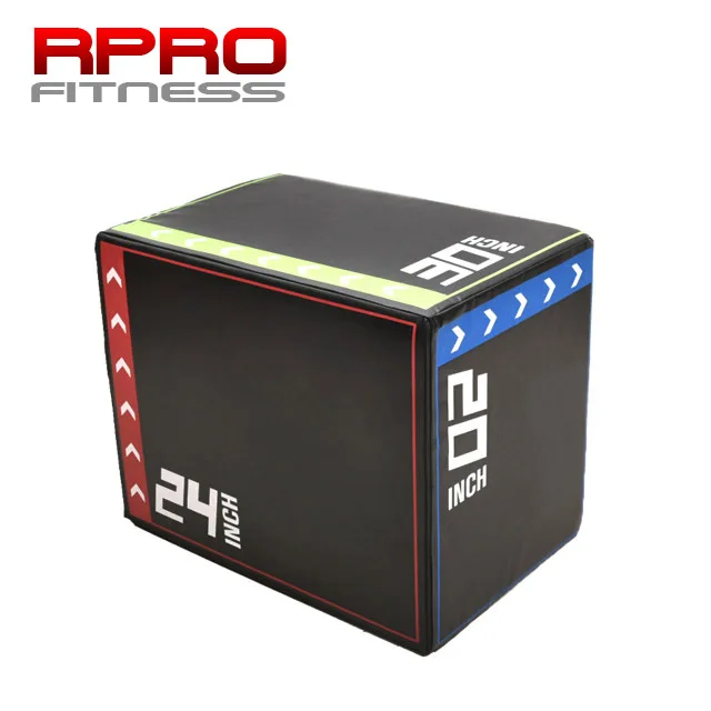 Wholesale customized high quality fitness bounced 3 in 1 training soft jump plyo box soft plyobox