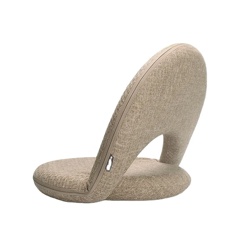 Modern Japan Leisure Multipurpose Adjustable Living Room Legless Folding Lazy Floor Chair Yoga Cushioned Recliner Tatami Chairs