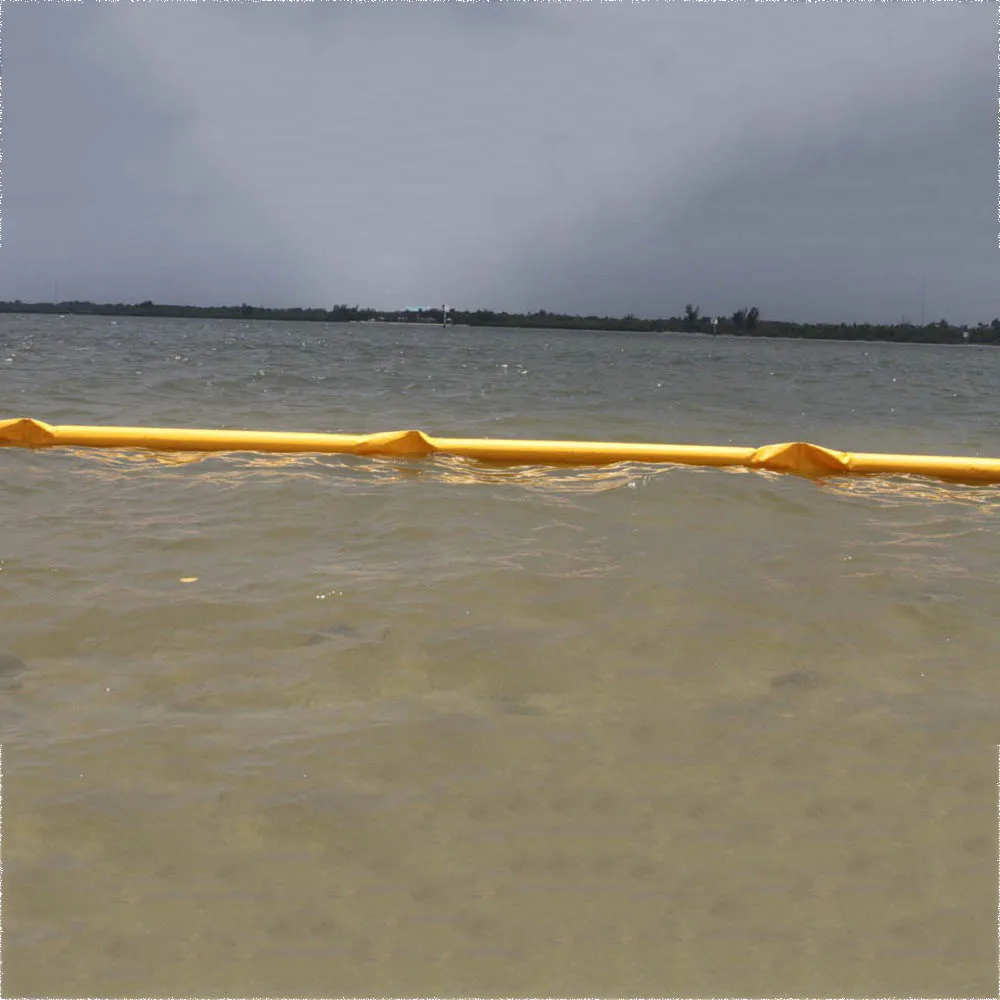 pvc spill containment boom with vertical stability pvc solid floating oil containment boom pvc oil spill containment fence boom