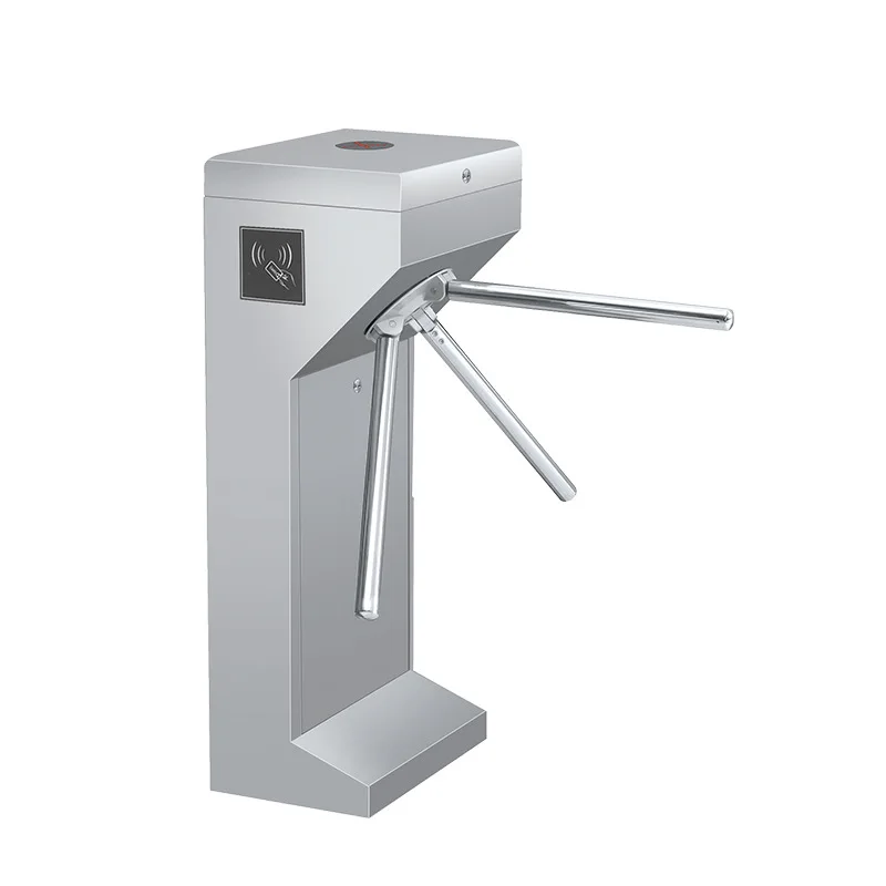 Security Access Control System High Speed intelligent Vertical Tripod Turnstile Gate For Bus Supermarket gym school