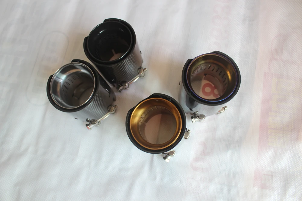 
Golden Blue Silver Black Hot Sale Exhaust Ak Muffler Tip For BMW m2 m3 m4 e36 e82 e30 