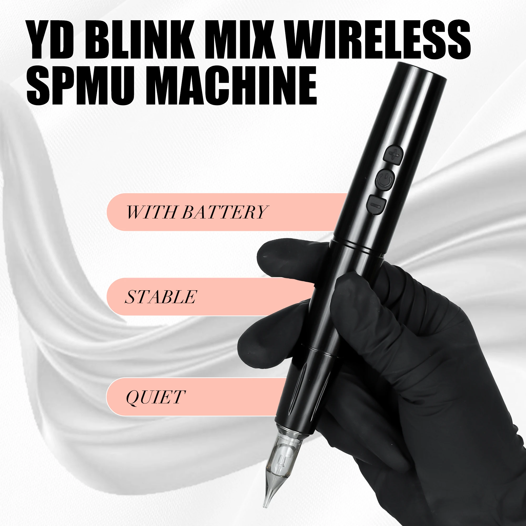 Popular Wireless Tattoo Machine YD Blink Mix 2 Battery Wireless Permanent Makeup Rotary Tattoo Machine Universal Cartridge