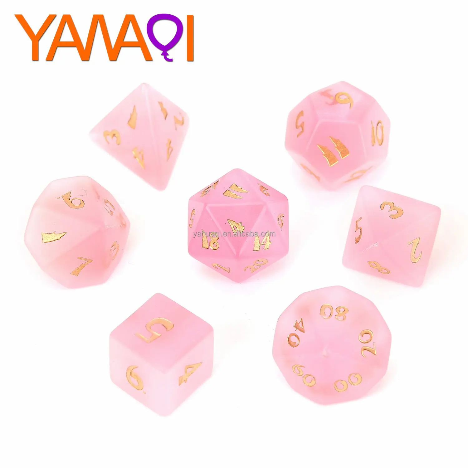 Многогранные игральные кости Dungeon and Dragon под заказ D20 с боковым логотипом кошачий глаз игры DND индивидуальный логотип набор персонализированных костей 7 шт. Z05