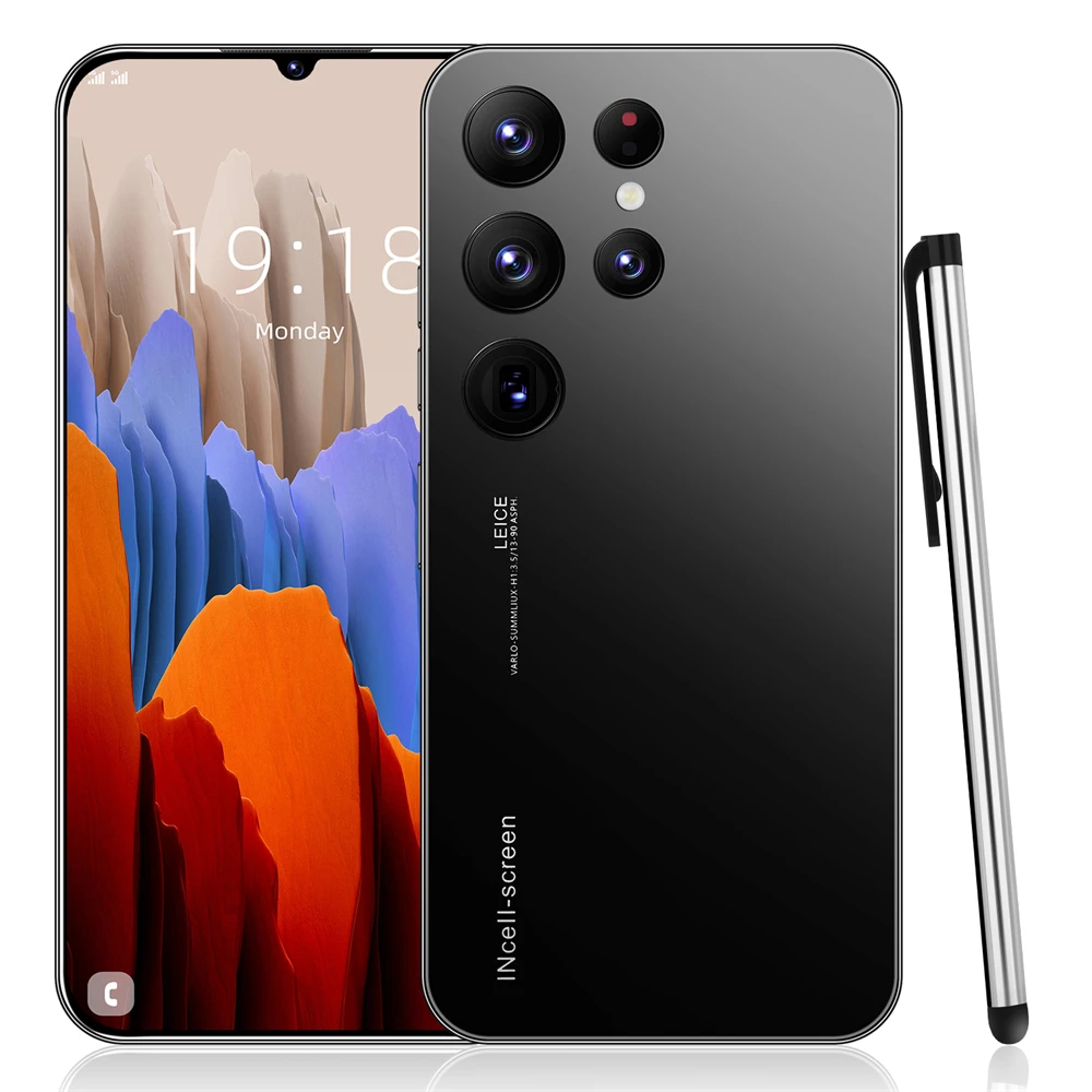 Original S24 Ultra 7.3inch Big Screen Smartphone 16GB+1TB Unlocked Clone Phone 5G Network with Dual Sim Android 13 Mobile phone