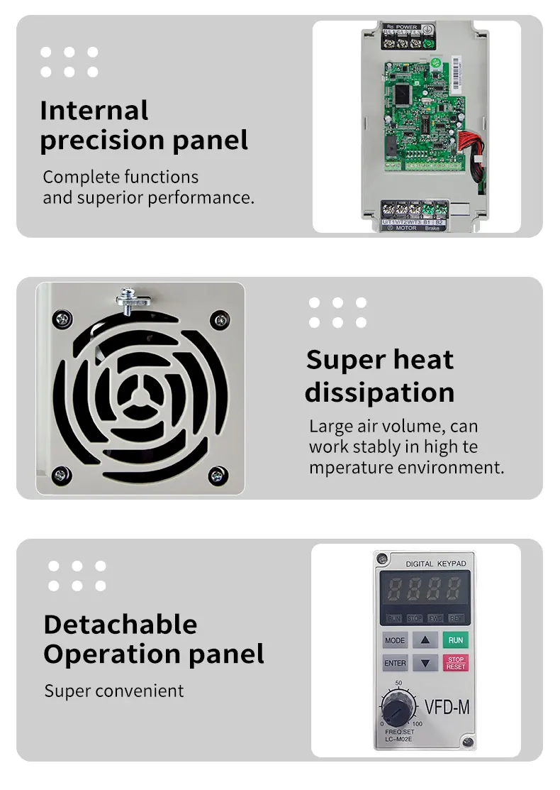 High Quality Wholesale Price Frequency Converter 220v 60hz to 220v 50hz Inverter Low Frequency Variable Speed Drive