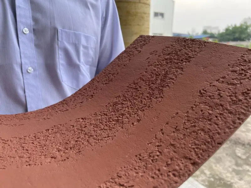 TV Background Interior Wall Decoration flexible stone tile Striped Stone Flexible Clay Wall MCM Flexible Tiles Brick