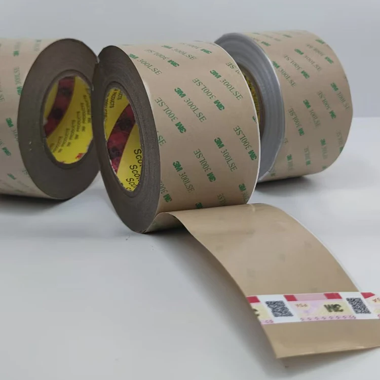 Custom clear pet double sided adhesive tape adhesive translucency tapes for electronic component