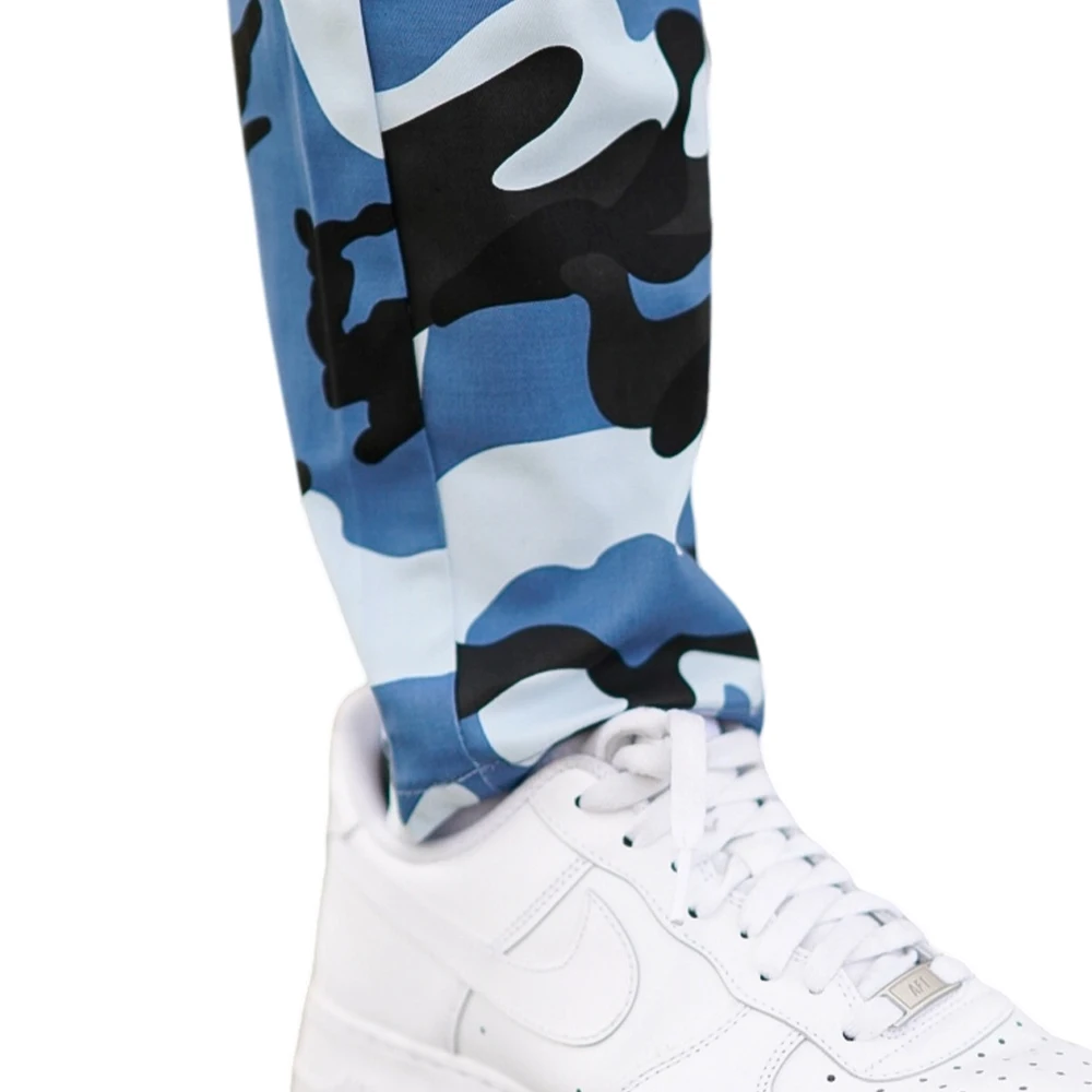 GIngtto Vintage Camouflage Wholesale Custom High Quality Cargo Pants Men