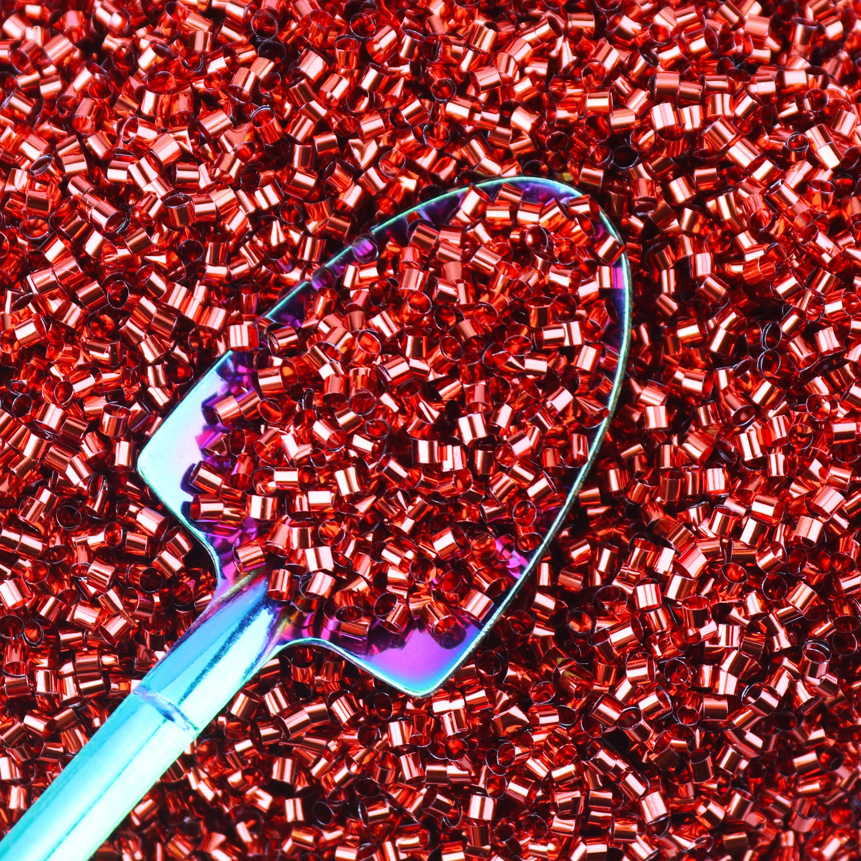 500G Christmas Bingsu Beads Glitter Bulk For Slime DIY Crafts