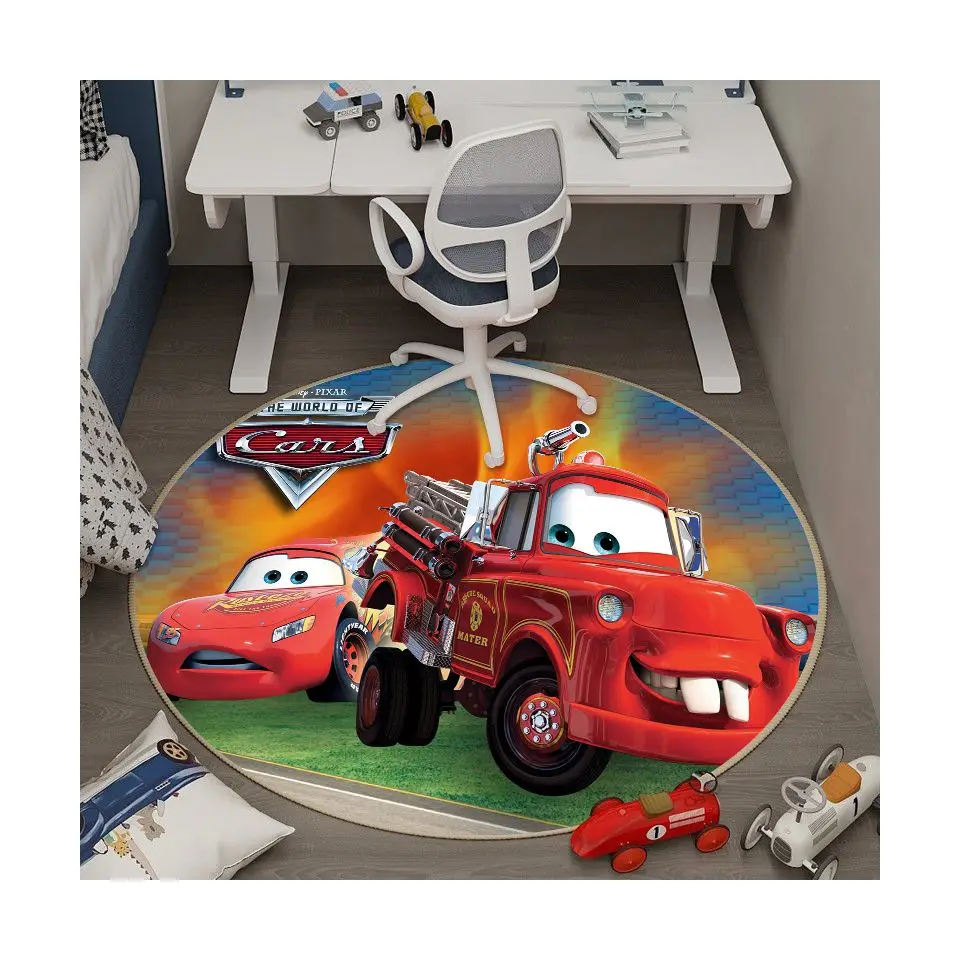 Boy Like Cartoon Kids Children Study Room Carpets Chair Mats Game Room Play Rugs Factory Wholesale Tapis