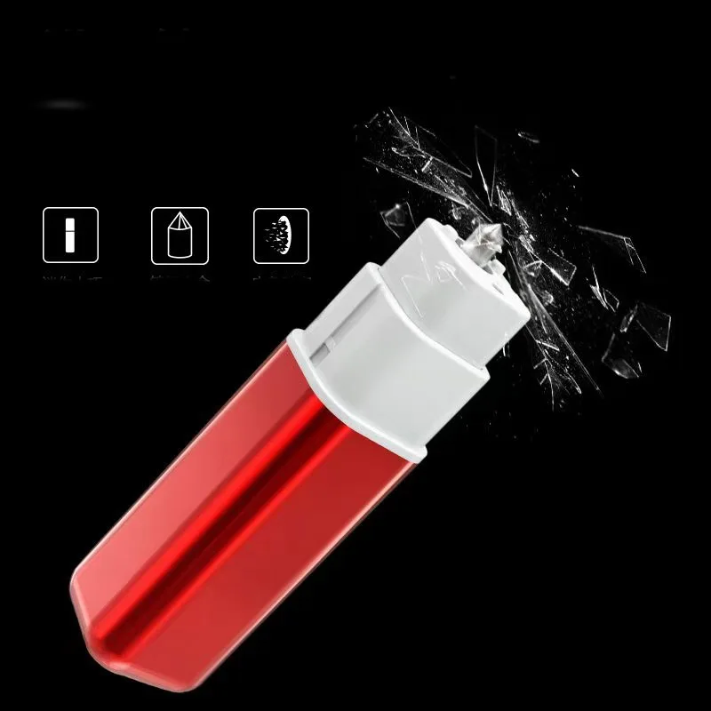 Car Escape Tool, Compact Emergency Hammer 2-in-1 Anti-static Antistatic Elimination Electricity and Window Breaker