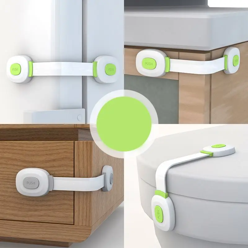 Рекламные детские безопасные магнитные замки для шкафов, регулируемые детские замки высшего качества для оконных ручек