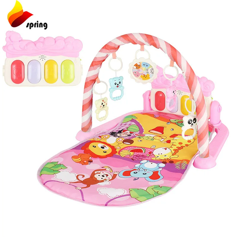 High Grade Multi Themed Variety Piano Surface Baby Carpet Baby Sleeping Play Gym Mat with Piano