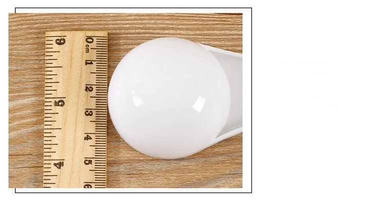 Drop shipping 30ML PP Powder spoonp detergent spoon plastic measuring spoon15g bulk packing