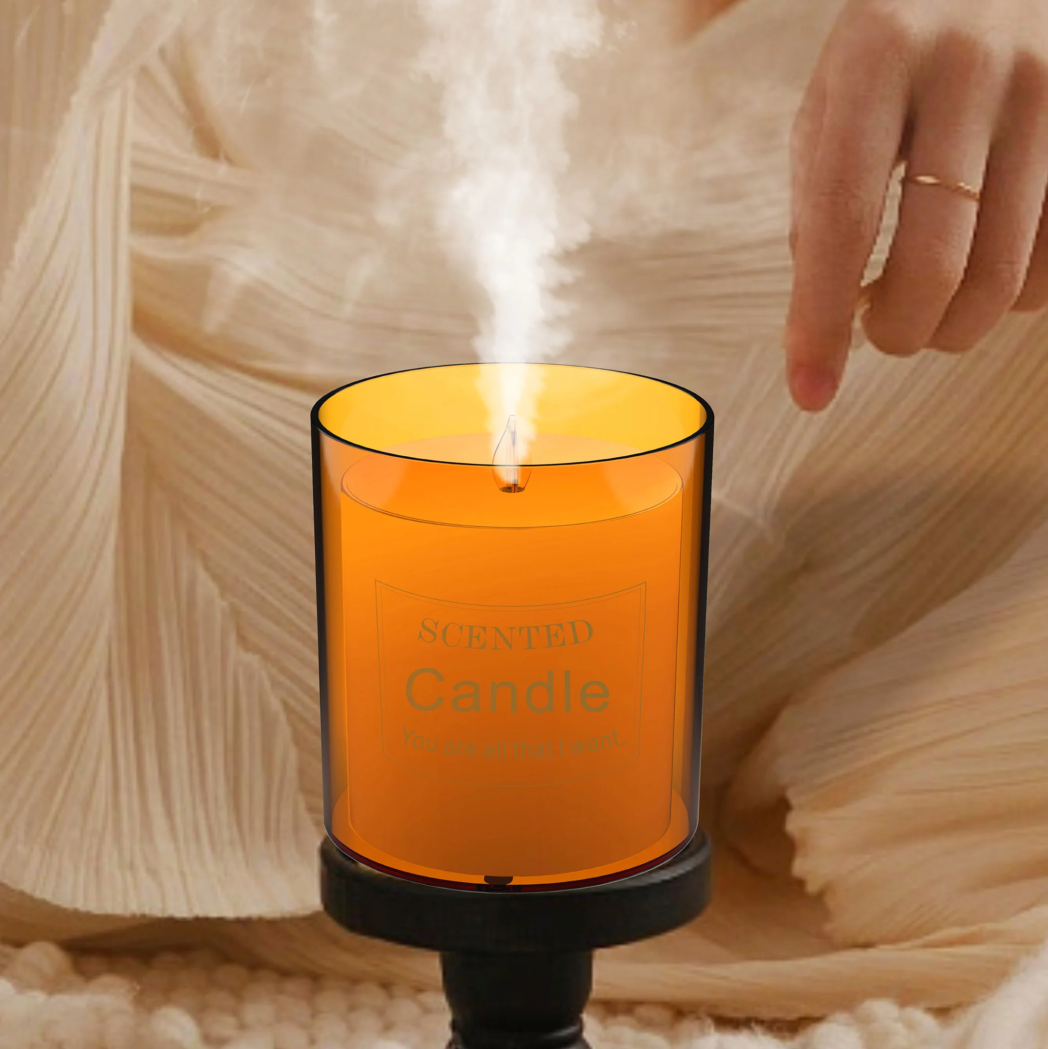 Unique Products Scented Candles Aroma Diffuser Essential Oil Perfume Diffuser for Home Car