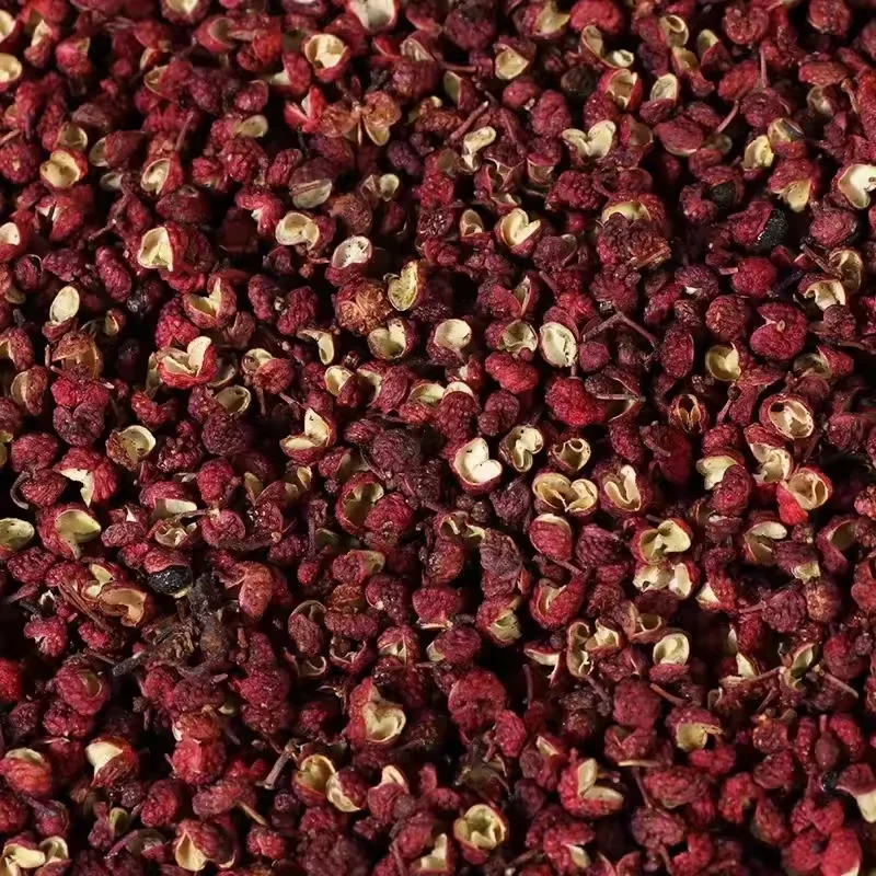 China high quality natural raw prickly spice dried seedless Sichuan peppercorn red sichuan pepper Single Spices Herbs