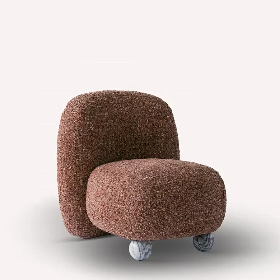 Vanity Chair Italian Minimalist Casual Chair Vintage Mixed Color Pure Desire Style Home Sofa Chair High Quality Furniture
