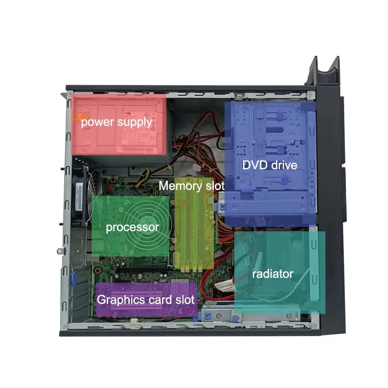 Used Tower PC for Lenovo E30 Desktop Workstation with Xeon Processor 500gb 4g 8g 16g Memory Office Computer Host