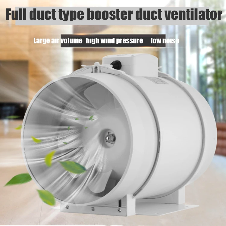 310mm  Custom Air Extractor Round Powperful  Line duct fan with factory price