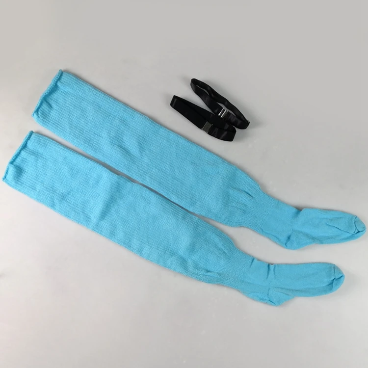 Autumn Winter New Adult Thick Over The Knee Striped Long Tube Cotton Socks Plus Size Thigh High Socks