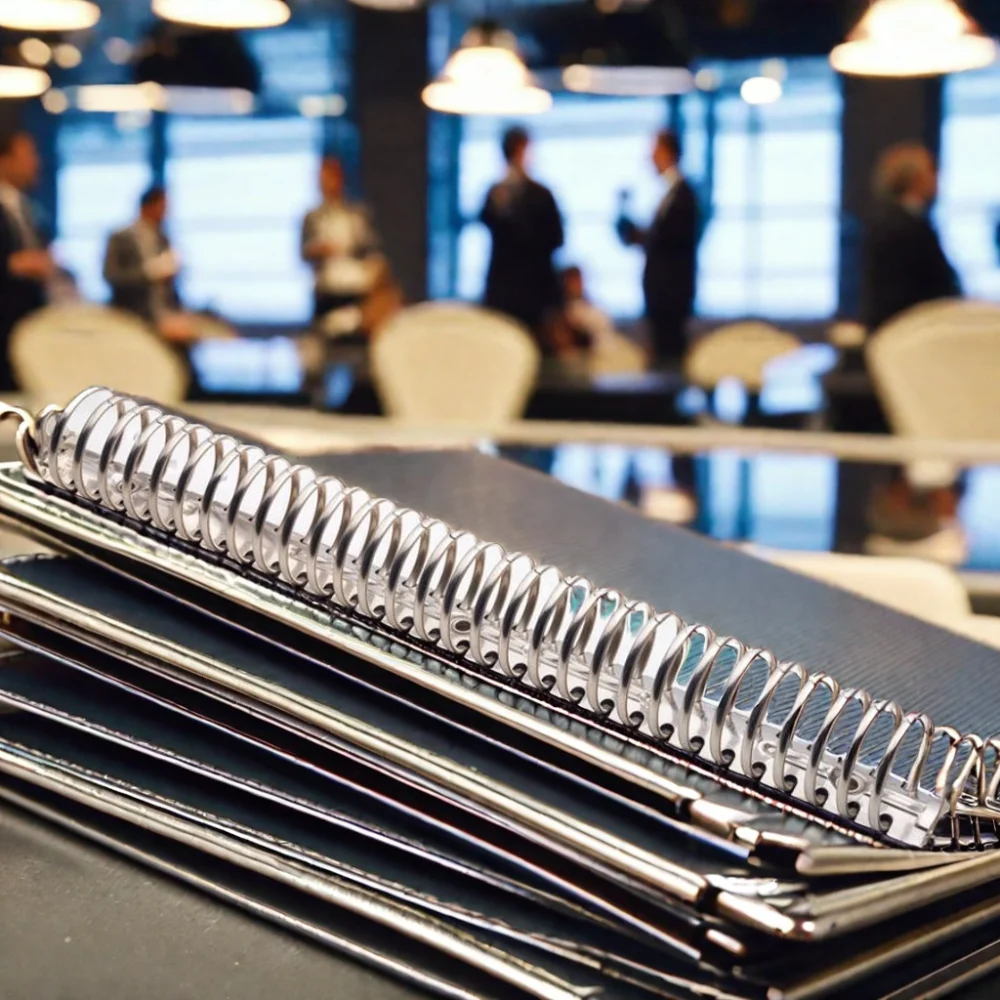 Factory Direct Selling Mini Binders Custom  Ring Binder With Reasonable Price Calendar Binder Snap Clip