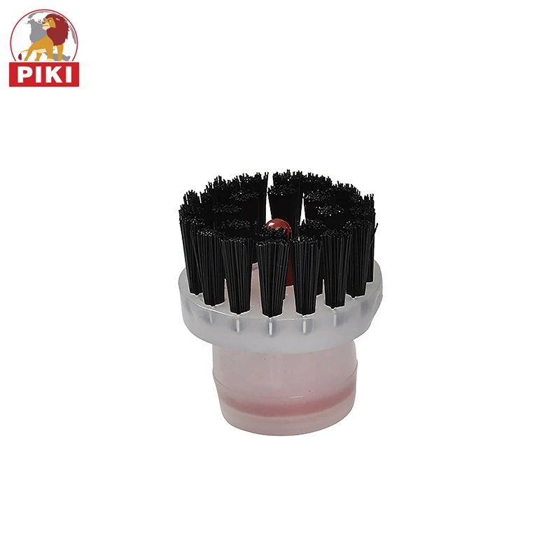 Spring Nylon Bristle Brush Head Plastic Bottle Cap Sponge Brush Applicator