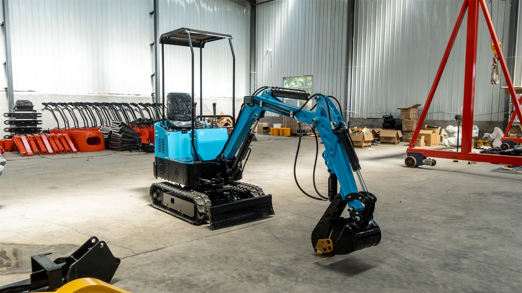 March Super EPA EURO5 1000kg Mini  Crawler excavator with  ROPS