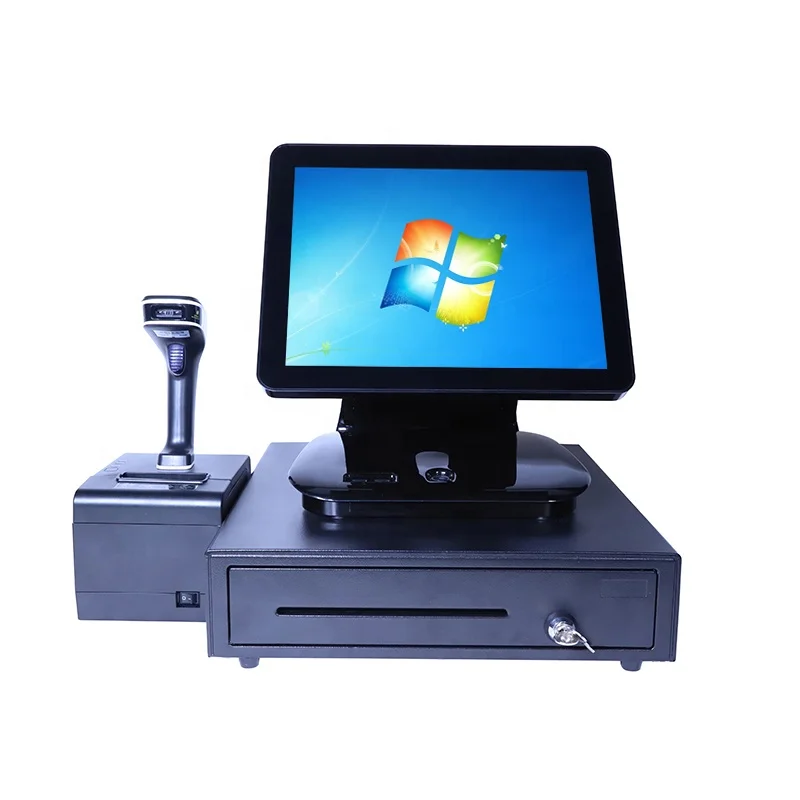 Nice Looking RH-228 15 Inch Restaurant Touch Capacitive POS Systems Manufacturer