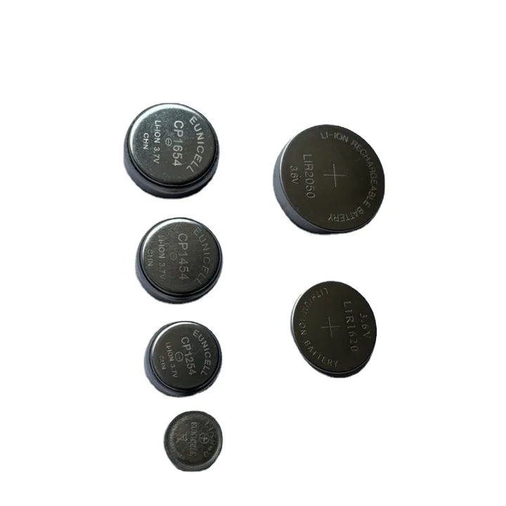  Горячая Распродажа 3 6 V ICR1654 CP1654 LIR1654 монетница перезаряжаемая батарея с припоем вкладки для