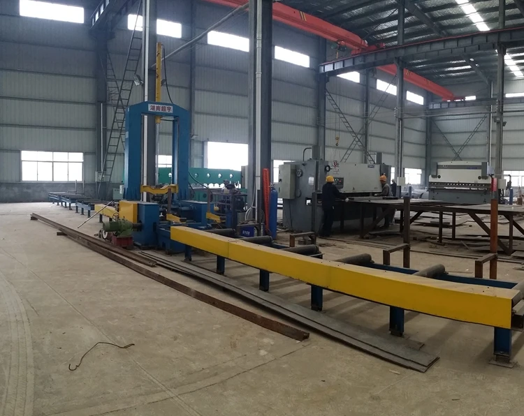 ChaoYu h beam welding Production Line Z15 Z18 Z20 H Beam Assembly Machine